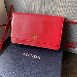 Prada Saffiano Mini Crossbody Bag